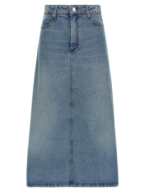 Миди AMI PARIS Trapeze skirt (FSK487DE0046480) #1