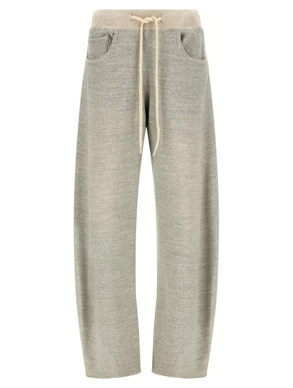 Брюки R13 'Relaxed Darted' (R13WK359001BHHEATHERGREYWITHOATMEAL) #1