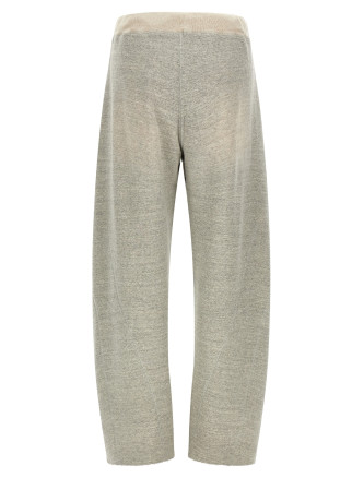 Брюки R13 'Relaxed Darted' (R13WK359001BHHEATHERGREYWITHOATMEAL) #