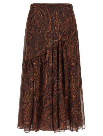 Мини ETRO Paisley skirt (WRFA021999SA124X0865) #
