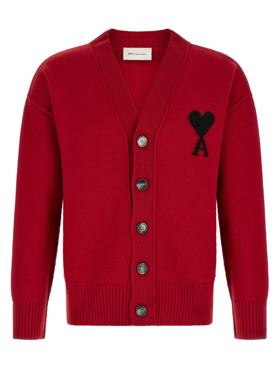 Свитер, кардиган AMI PARIS 'Ami de Coeur' (UKC367018A252) #1