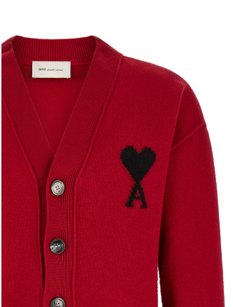 Свитер, кардиган AMI PARIS 'Ami de Coeur' (UKC367018A252) #