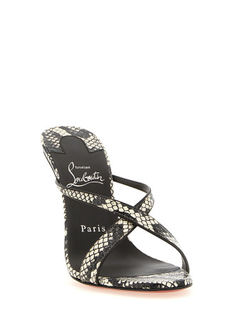 Босоножки на высоком каблуке CHRISTIAN LOUBOUTIN 'Mulazee Cross' (3260138A048) #