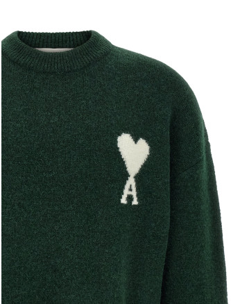 Свитер, кардиган AMI PARIS 'Ami De Coeur' (UKS836KN0135A279) #