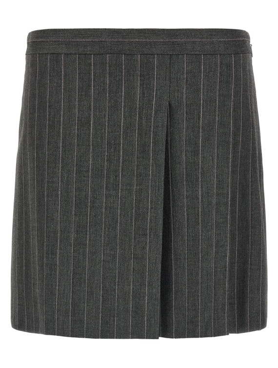 Макси PINKO Pinstripe skirt (107416A3FFIN4) #1