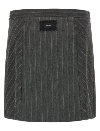 Макси PINKO Pinstripe skirt (107416A3FFIN4) #