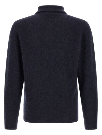 Поло ROBERTO COLLINA Cashmere and silk polo shirt (263MYB3200410) #