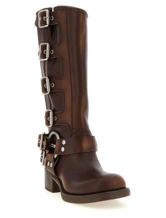 Высокие сапоги MIU 'Sienna' (5W792DFA0503F33F0038) #