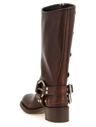 Высокие сапоги MIU 'Sienna' (5W792DFA0503F33F0038) #