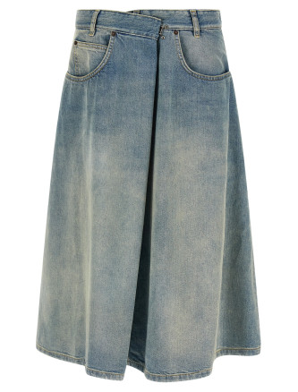 Миди MAISON MARGIELA Wrap skirt