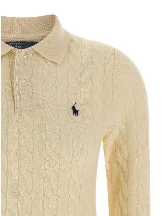 Поло POLO RALPH LAUREN Braided polo shirt (211972132001) #