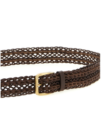 Ремень BRUNELLO CUCINELLI Braided calf belt (MAUUC344C6076) #