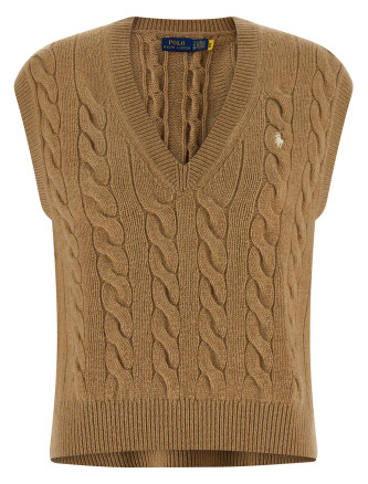 Жилет POLO RALPH LAUREN Braided vest