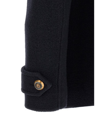 Пальто, тренч BALMAIN Wool caban (HH1UA156WC706UC) #