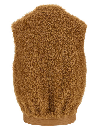 Мех, шуба TWIN SET Teddy soft vest (262TP220011272) #