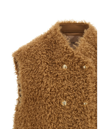 Мех, шуба TWIN SET Teddy soft vest (262TP220011272) #