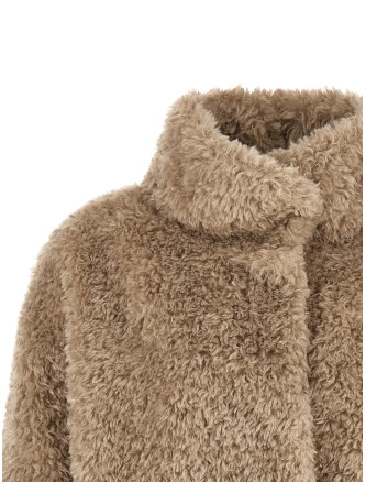 Мех, шуба HERNO Curled shearling effect coat (GC000608D124211985) #