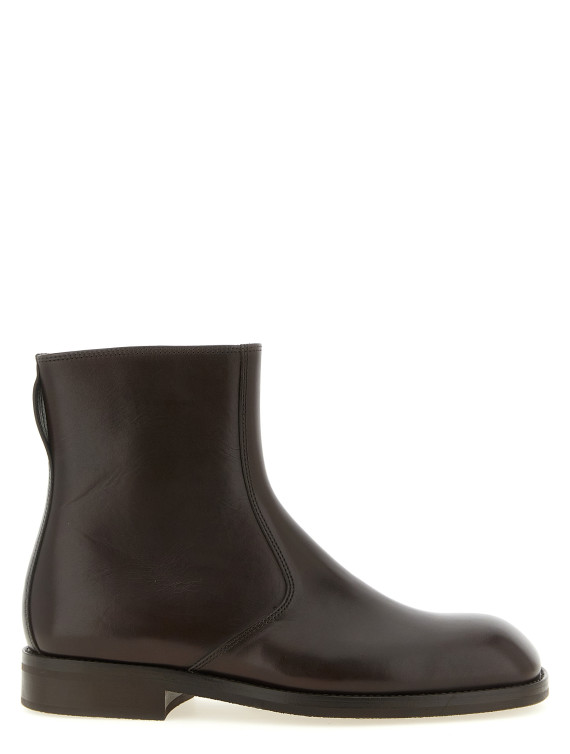 Ботильоны LEMAIRE Zip ankle boots (FO0236LL0106BR489) #1