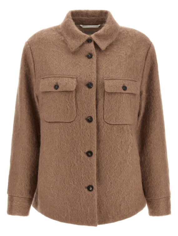 Повседневная куртка PESERICO Bouclé overshirt (A2110400444256) #1