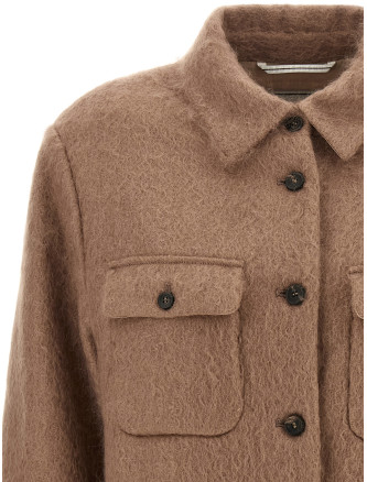 Повседневная куртка PESERICO Bouclé overshirt (A2110400444256) #