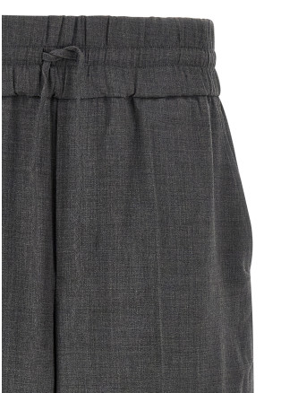 Брюки AMI PARIS Mélange wool pants (UTR918WV0211A189) #