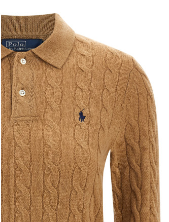 Поло POLO RALPH LAUREN Braided polo shirt (211972132002) #