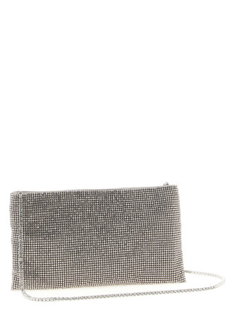 Клатч BENEDETTA BRUZZICHES 'Your Best Friend - La Petite' (0015019CRYSTALONSILVER) #