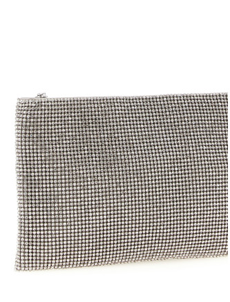 Клатч BENEDETTA BRUZZICHES 'Your Best Friend - La Petite' (0015019CRYSTALONSILVER) #