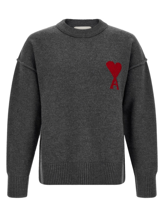 Свитер, кардиган AMI PARIS 'Ami de Coeur' (UKS838018084) #1