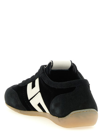 Кроссовки ELISABETTA FRANCHI Nappa and velvet sneakers (SA03G66E2110) #