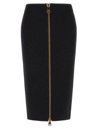 Миди ELISABETTA FRANCHI Zip skirt