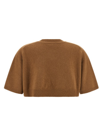 Повседневный топ ELISABETTA FRANCHI Wool and cashmere top (MK11T66E2AI6) #