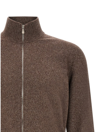 Свитер, кардиган BRUNELLO CUCINELLI High neck cardigan with zip (MQS00106CU766) #