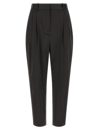 Брюки ELISABETTA FRANCHI Stretch satin pants