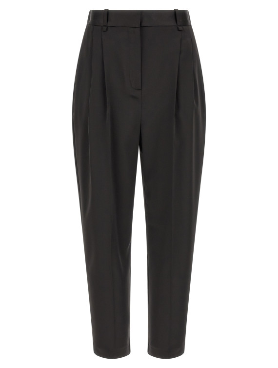Брюки ELISABETTA FRANCHI Stretch satin pants (PA20366E2110) #1