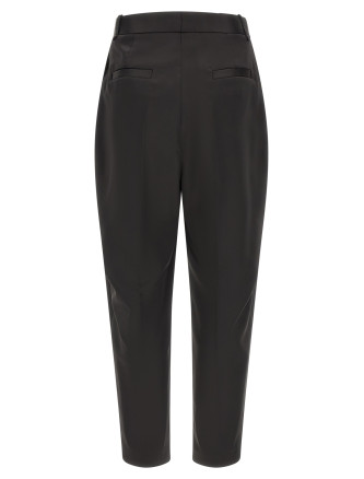 Брюки ELISABETTA FRANCHI Stretch satin pants (PA20366E2110) #