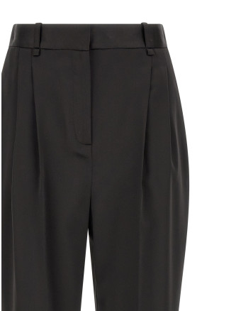 Брюки ELISABETTA FRANCHI Stretch satin pants (PA20366E2110) #