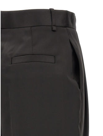 Брюки ELISABETTA FRANCHI Stretch satin pants (PA20366E2110) #