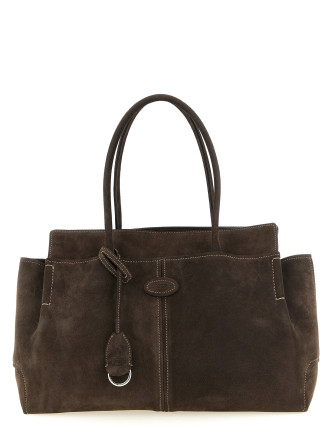 Ручная сумка TOD'S Medium suede shopping bag