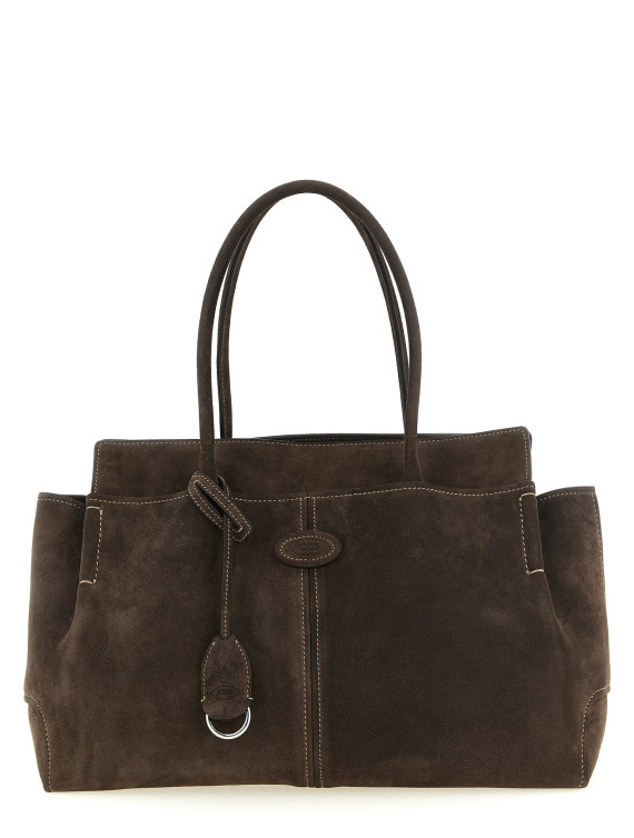 Ручная сумка TOD'S Medium suede shopping bag (XBWDBKA0300P3AS808) #1