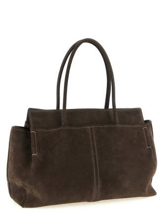 Ручная сумка TOD'S Medium suede shopping bag (XBWDBKA0300P3AS808) #
