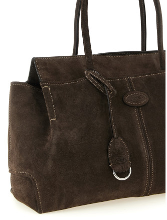 Ручная сумка TOD'S Medium suede shopping bag (XBWDBKA0300P3AS808) #