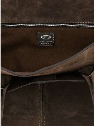Ручная сумка TOD'S Medium suede shopping bag (XBWDBKA0300P3AS808) #