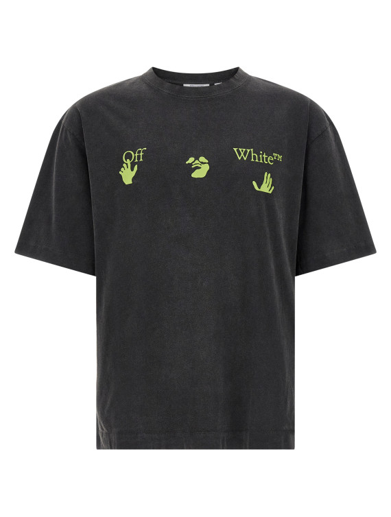Футболка OFF-WHITE 'Bacco Arrow Skate' (OMAA120F26JER01900001001) #1