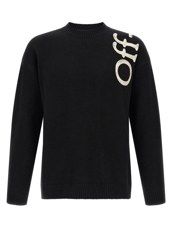 Свитер, кардиган OFF-WHITE 'Vertical Bookish' (OMHE213F26KNI00100001001) #1