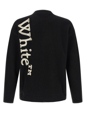 Свитер, кардиган OFF-WHITE 'Vertical Bookish' (OMHE213F26KNI00100001001) #