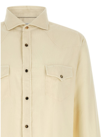 Рубашка, блузка BRUNELLO CUCINELLI Western velvet shirt (ML6884008C6066) #