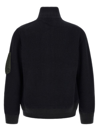 Повседневная куртка SACAI Ribbed knit blouson (2604128M233) #