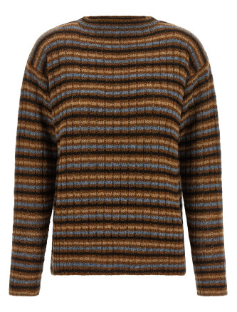 Свитер, кардиган PRADA Striped sweater