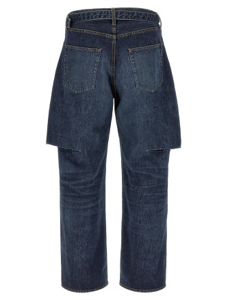 Джинсы SACAI Cut-out jeans (2604048M401) #